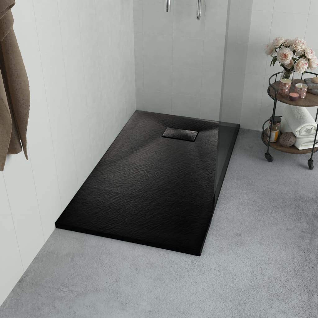 black stone shower tray